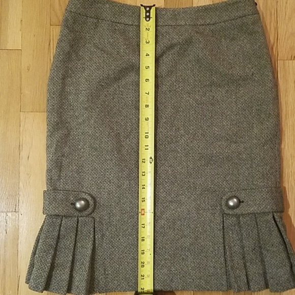 Wool Banana Republic Tweed Trumpet Pencil Skirt - Picture 8 of 8